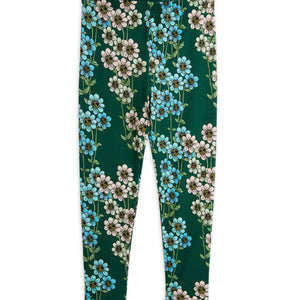 Leggings daisys flores verdes