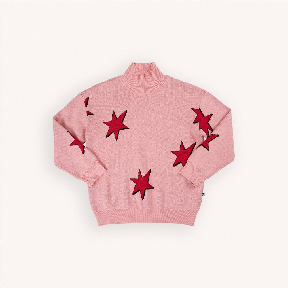 Jersey con cuello estrellas