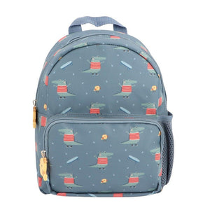 mochila infantil cocodrilo