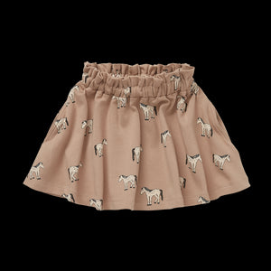 falda print caballos