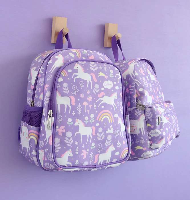 Mochila escolar unicornios
