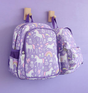 Mochila escolar unicornios