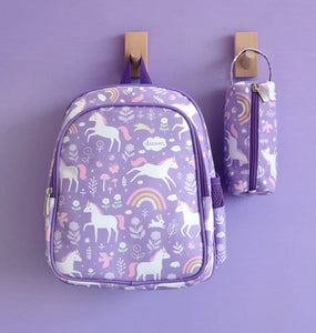 Mochila escolar unicornios