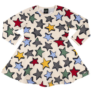 camiseta estrellas manga larga