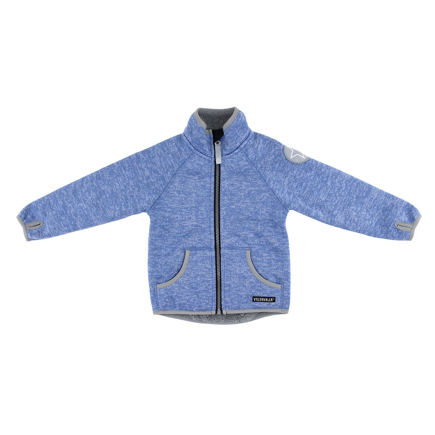 Chaqueta polar azul