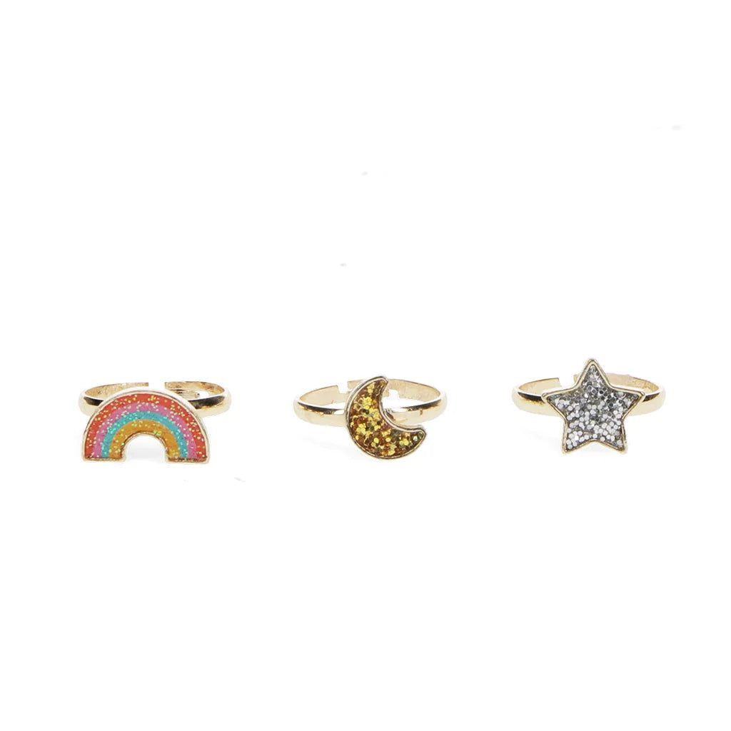 anillos estrella - set de 3