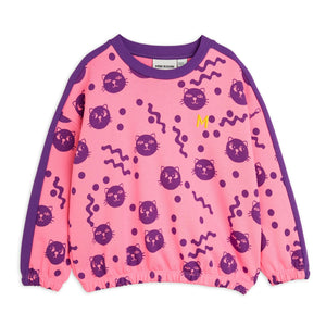 sudadera rosa gatos