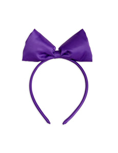 Diadema lazo morado