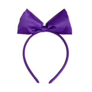 Diadema lazo morado