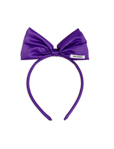 Diadema lazo morado