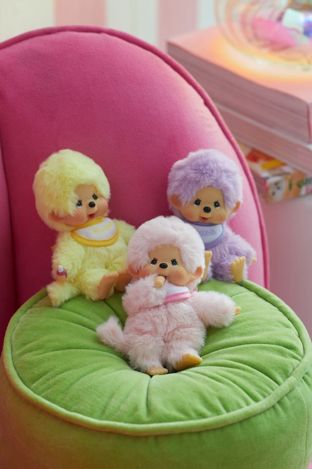 monchhichi colourful beanies rosa 14 cm