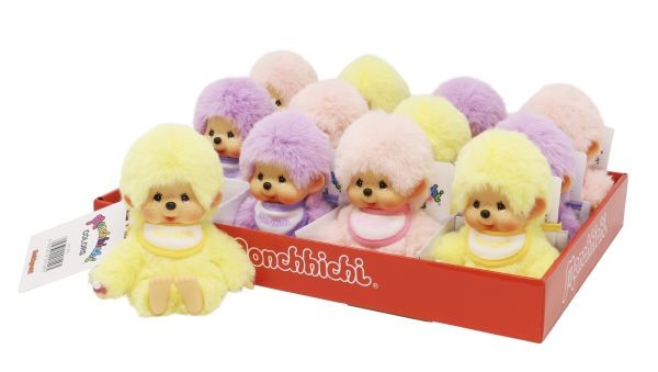 monchhichi colourful beanies rosa 14 cm