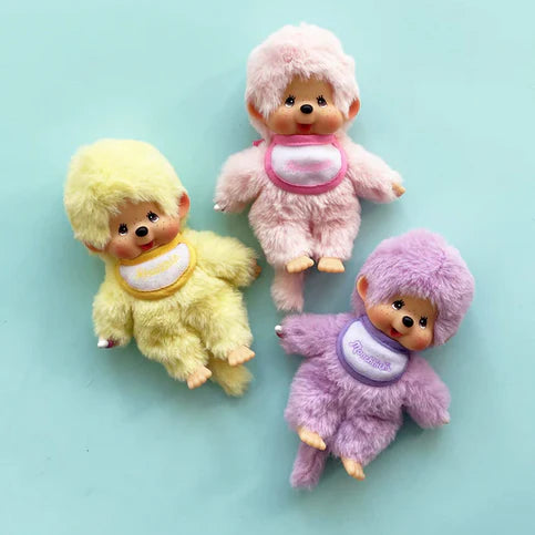 monchhichi colourful beanies lila 14 cm