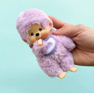 monchhichi colourful beanies lila 14 cm