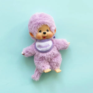 monchhichi colourful beanies lila 14 cm