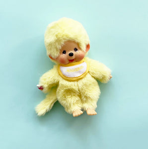 monchhichi colourful beanies amarillo 14 cm