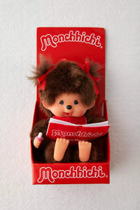 monchhichi leyendo 20 cm