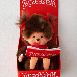 monchhichi leyendo 20 cm