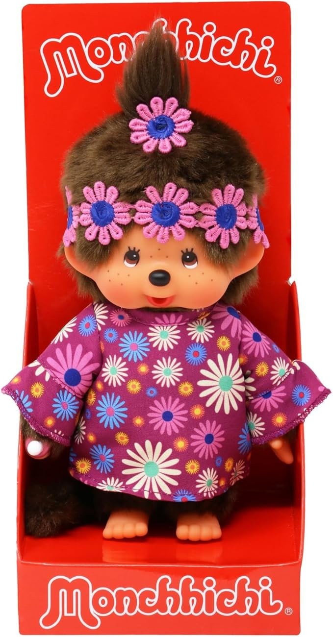 monchhichi flower chica