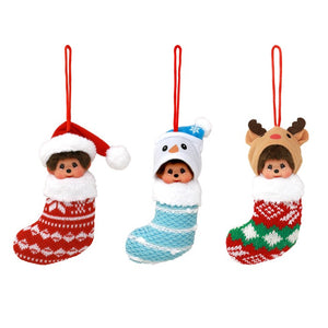 monchhichi navidad azul