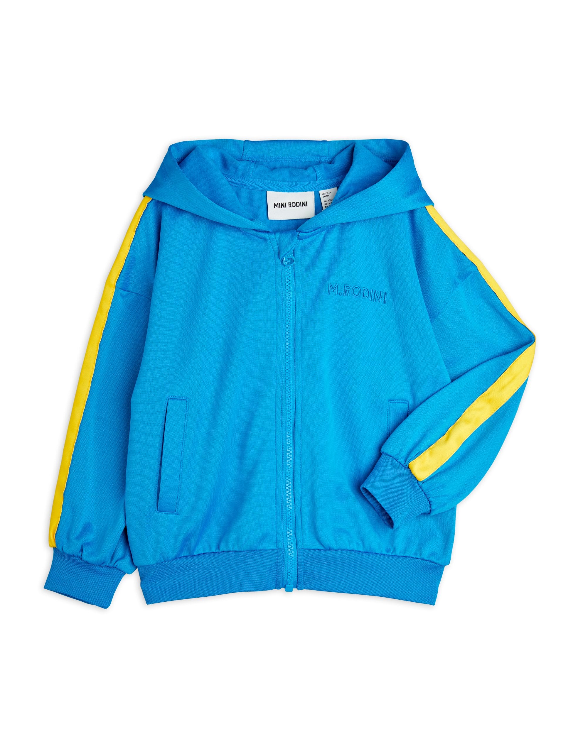 Sudadera con Capucha Mini Rodini WCT Hoodie Azul