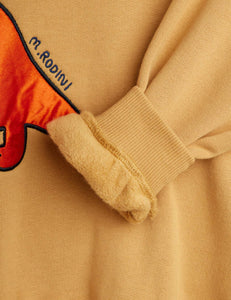 Sudadera Dino Aplique Beige