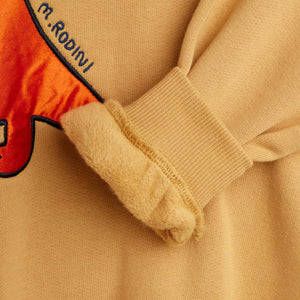 Sudadera Dino Aplique Beige
