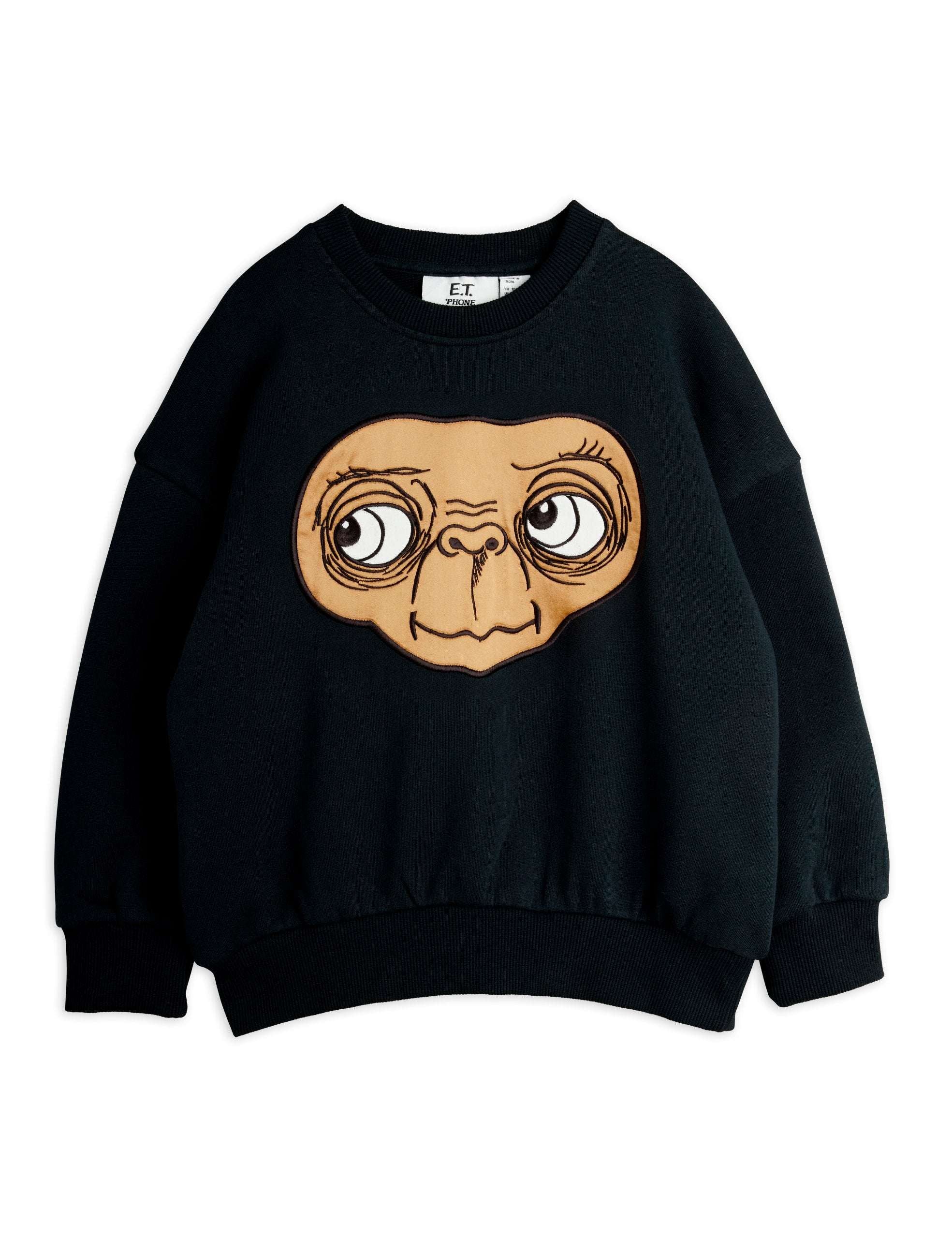 Sudadera E.T. negra