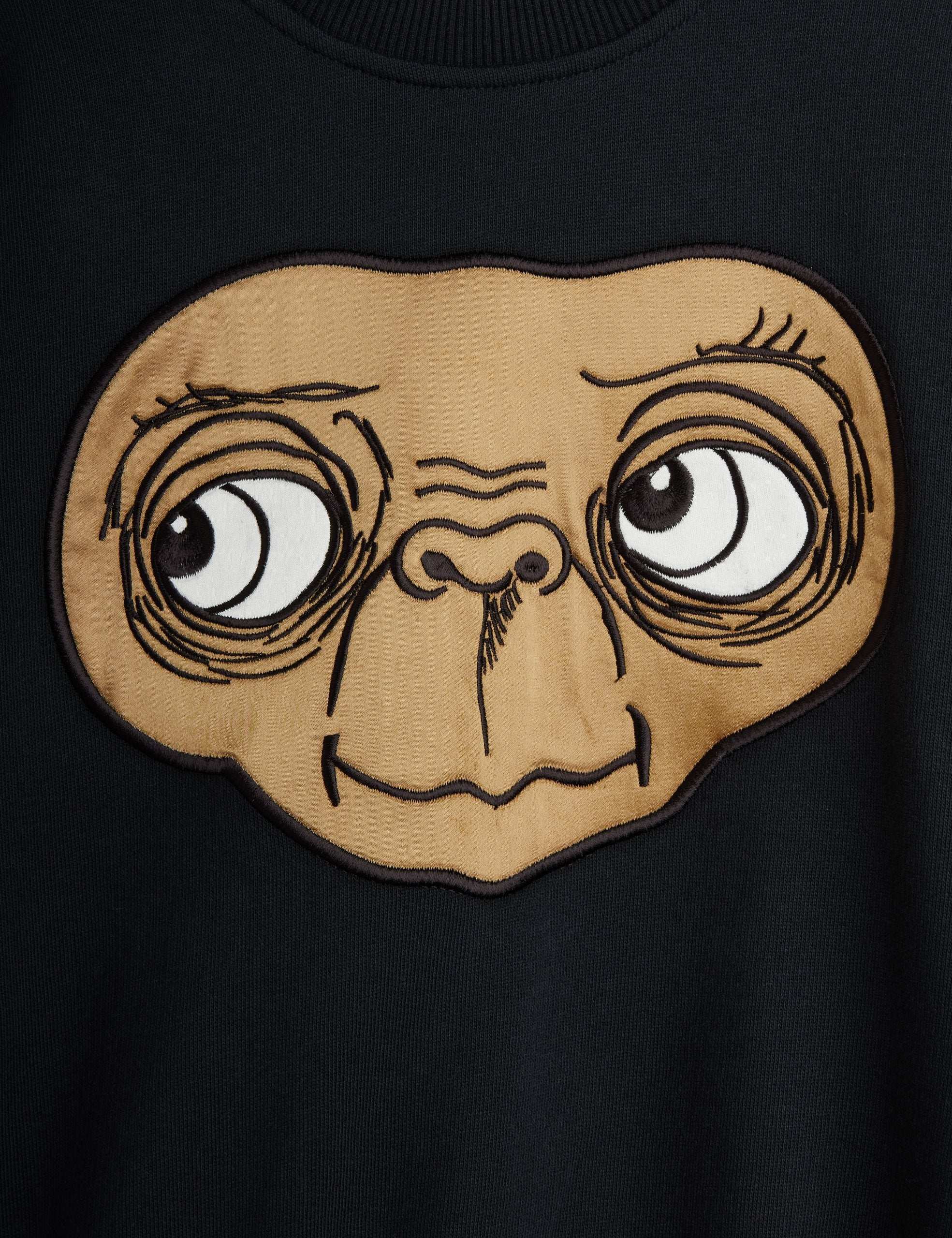 Sudadera E.T. negra
