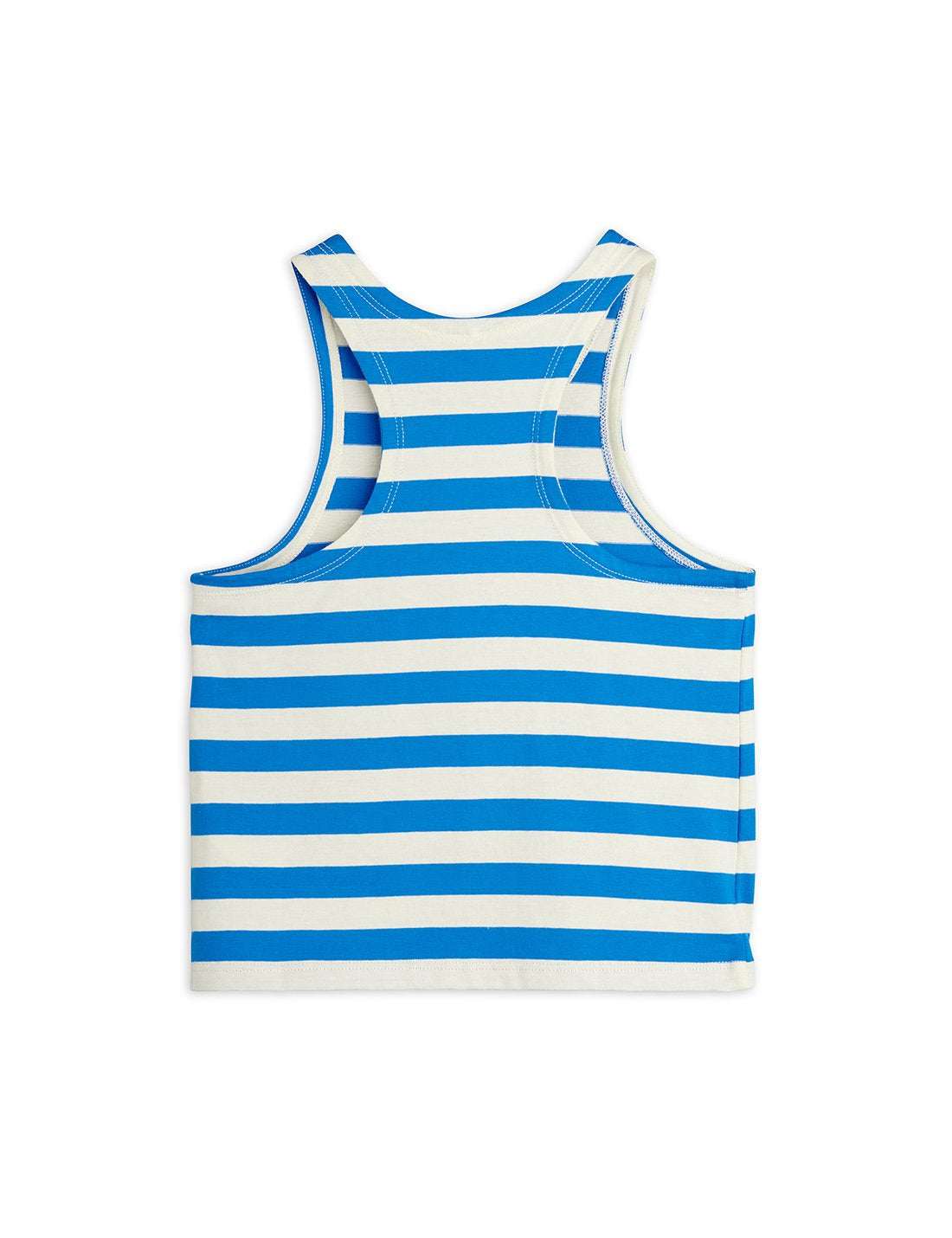 Top rayas azules y blancas