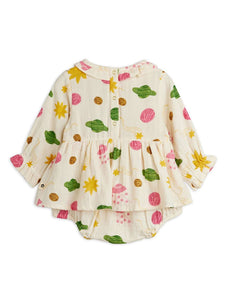 Vestido Body Bebé Estampado Espacio