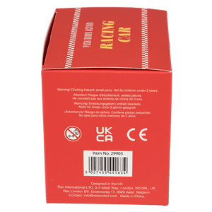 Coche de carreras azul