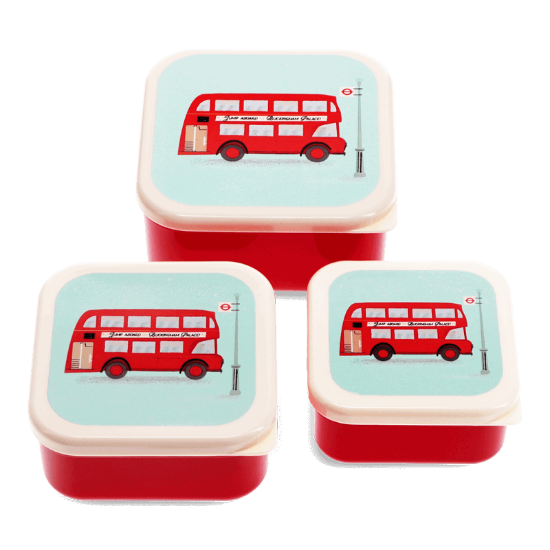 3 fiambreras autobús