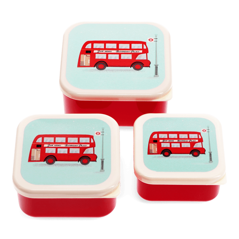 3 fiambreras autobús