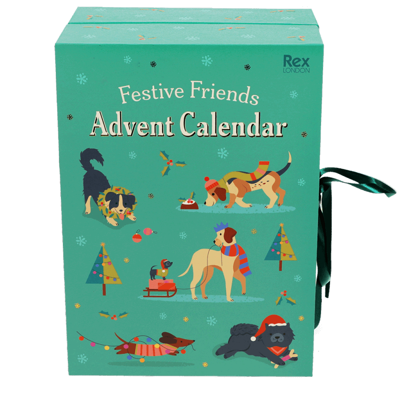 Calendario de Adviento Rellenable Perritos