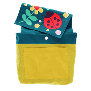 Mochila infantil mariquitas
