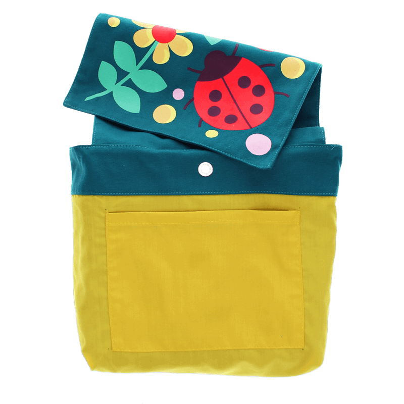 Mochila infantil mariquitas