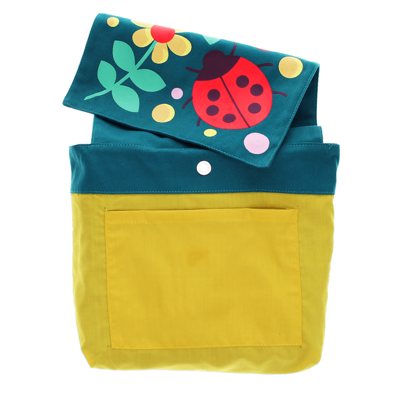 Mochila infantil mariquitas