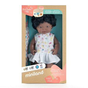 Muñeca africana 38cm vestido