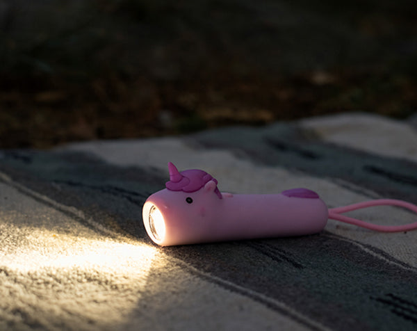Unicorn silicone flashlight
