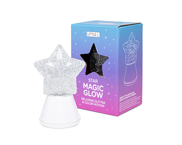 Lámpara Magic Glow Star Glitter