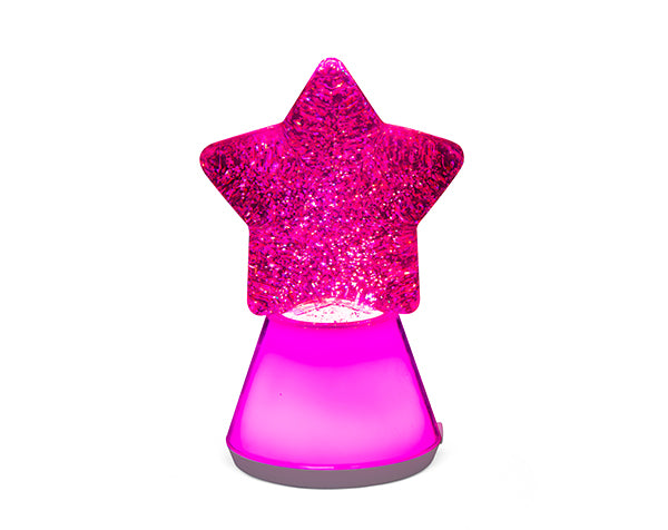 Lámpara Magic Glow Star Glitter