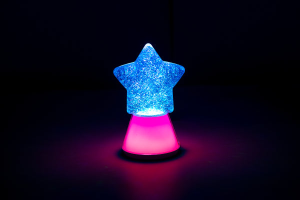 Lámpara Magic Glow Star Glitter