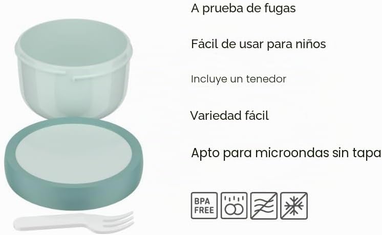 Fiambrera mini leopardos