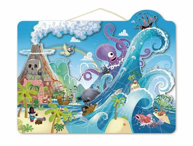 Puzzle magnético pulpo