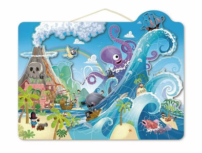 Puzzle magnético pulpo