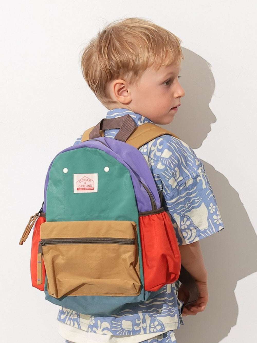 Mochila Multi Verde + Roja