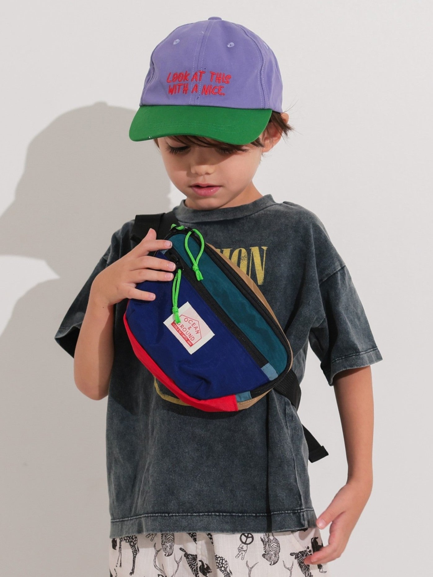 Multi-Colored Fanny Pack