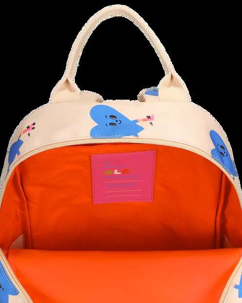Mochila escolar corazón