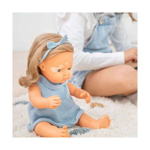 Muñeca con vitíligo 38cm